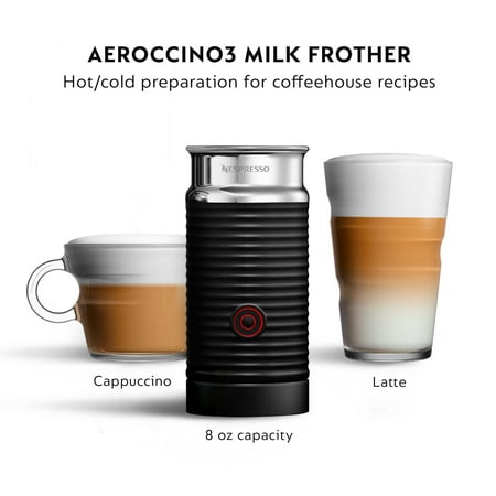 Nespresso - Vertuo Chrome by Breville with Aeroccino3 - Chrome