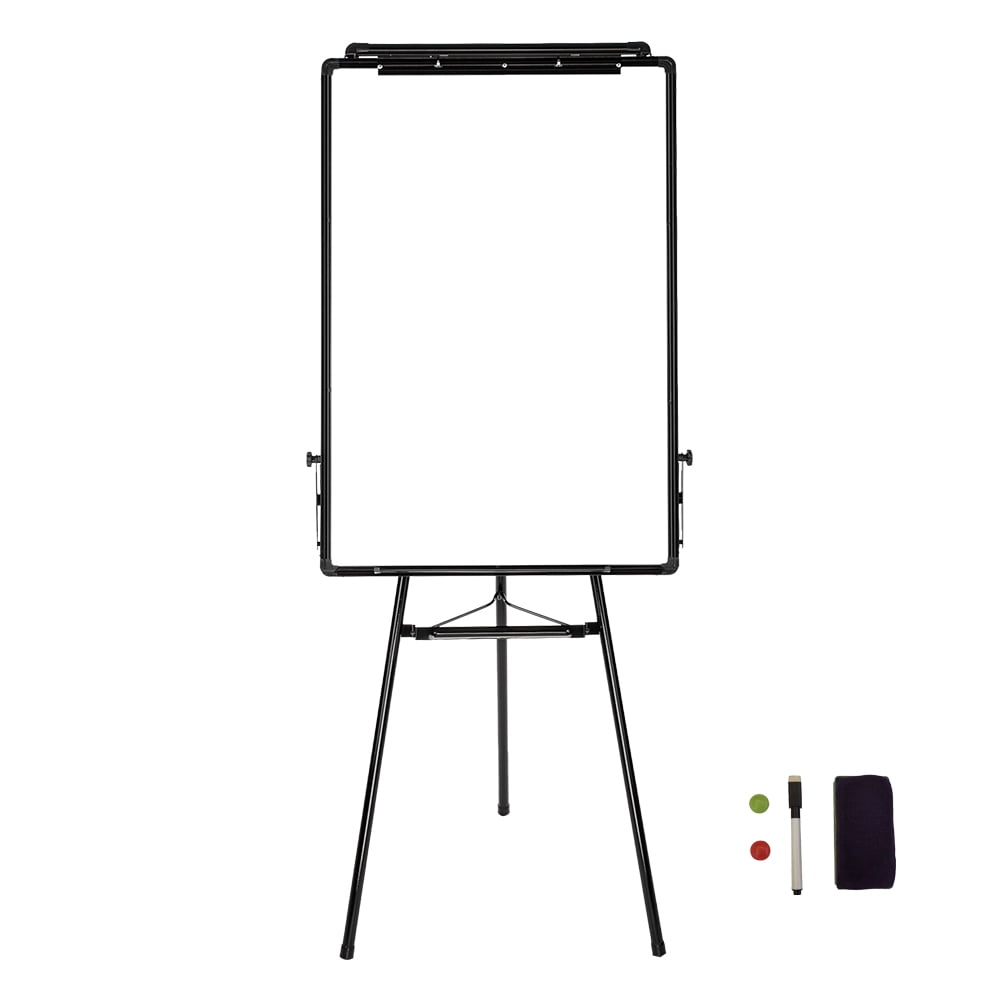 24"x36" Magnetic Dry Erase White Board with Tripod Flipchart Stand Office Home 