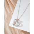 thumbnail image 3 of CACA LADY Volleyball Necklaces for Women 925 Sterling Silver Heart Necklaces with Volleyball, 3 of 5