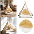 thumbnail image 2 of Portable Indoor Outdoor Play Tent With Removable Mat For Cats Small Animals Comfortable Breathable Shelter, 2 of 4