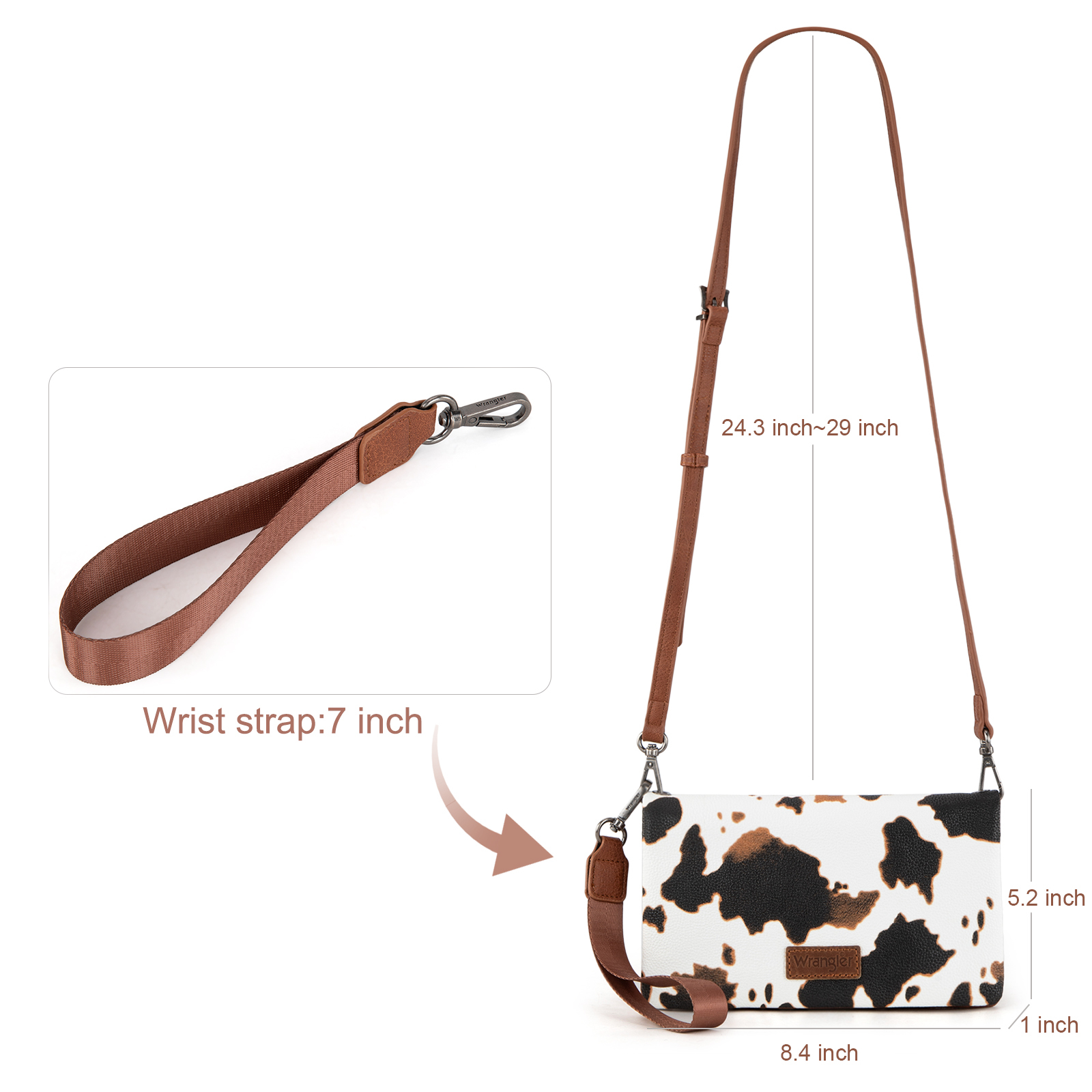 Wrangler Bifold Wristlet Wallet with RFID Blocking photo 3