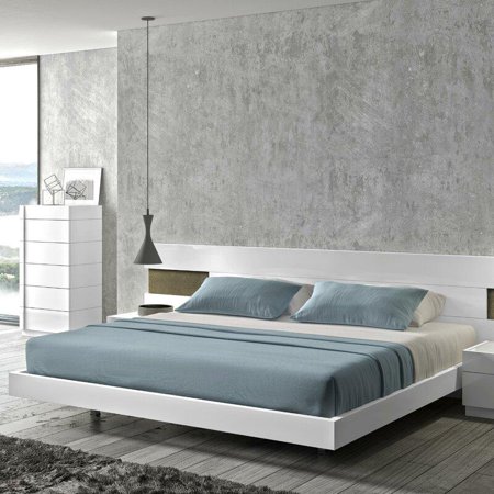 Brackenridge Platform Bed KING by Wade Logan