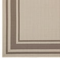 thumbnail image 3 of Rim Solid Border Borderline 8x10 Indoor and Outdoor Area Rug R-1140A-810, 3 of 10