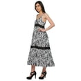thumbnail image 2 of Moomaya Robe Maxi Sans Manches à Bretelles Spaghetti Ajustables pour Femmes Grande Taille, 2 of 6