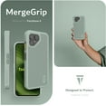 thumbnail image 4 of TUDIA MergeGrip for Fairphone 6 Case Military Grade Dual Layer Shockproof Cover - Green Lily, 4 of 6