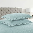thumbnail image 5 of MarCielo 3Pcs 100% Cotton Oversized Quilt Bedspread Coverlet Set TW, 5 of 5