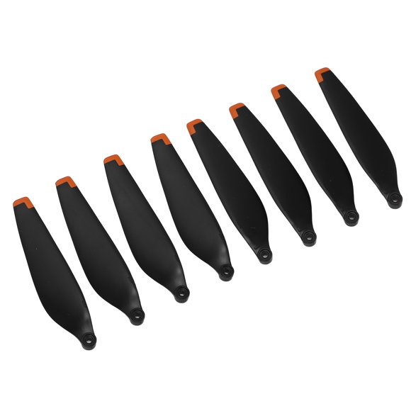 Hélices de Drone, Accessoires de Drone PC Forte Force de Traction Lames d'Aile de Drone pour Maintenir Bord Orange, Bord Argent, Bord Or