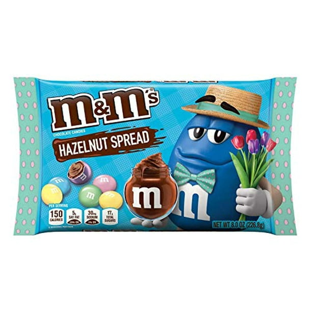 Hazelnut Spread M&M's 8oz Easter Edition Bag Spring American M&Ms