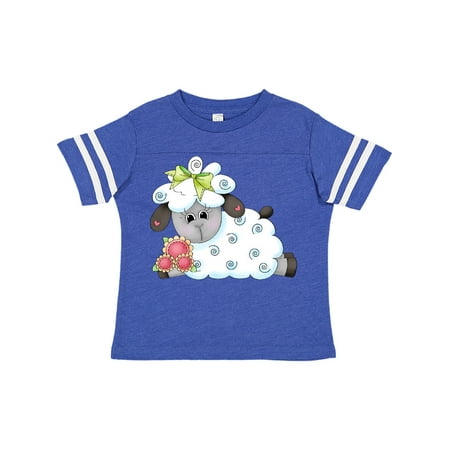 

Inktastic Little Bow Sheep Gift Toddler Boy Girl T-Shirt