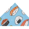 thumbnail image 4 of Cute Sushi Tapestry Wall Hanging Tapestries Happy Colorful Hippie Psychedelic Art Polyester Carpet Wall Decorative for Living Room Bedroom 90x60inch, 4 of 7