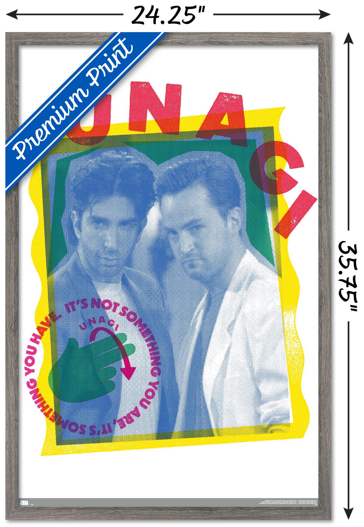 Friends - Unagi Wall Poster, 22.375" x 34" Framed
