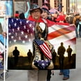 thumbnail image 2 of Bayyon Veteran Memorial Day. American Patriot Grommet Flag Banner with Grommets 3x5Feet Man cave Decor, 2 of 6