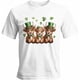 thumbnail image 1 of Camisetas informales de manga corta con estampado de vacas del Día de San Patricio para hombre, 1 of 8