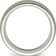 thumbnail image 2 of Stainless Steel Polished And Satin 8mm Band (Size 11) Made In China sr661-11, 2 of 5