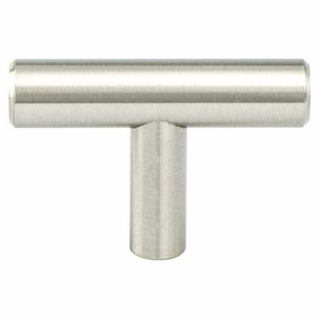 - Berenson Tempo 2 Inch Diameter Brushed Nickel Cabinet Knob 2020-2BPN-P