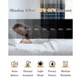 thumbnail image 5 of Blue Brown Plaid Blackout Curtains 45 Inches Long for Bedroom, Vintage Abstract Stripes Lattice Thermal Insulated Room Darkening Black Out Window Curtain Panels Grommet Drapes for Living Room, 5 of 8