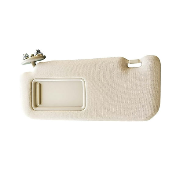 Sun Visor Fit For Toyota Corolla 2008-2013, Driver Side Sun Visor With Lights,Replacement Sun Visor, OEM: 74310-02D21-E0,74320-02711-E0-beige-left