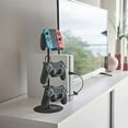 thumbnail image 2 of DPTALR Controller Stand 3 Tier, Headset Stand, Multi-Adjustable Game Controller Headset Stand For All Universal Gaming PC Accessories, Available In Two Colors, 2 of 8