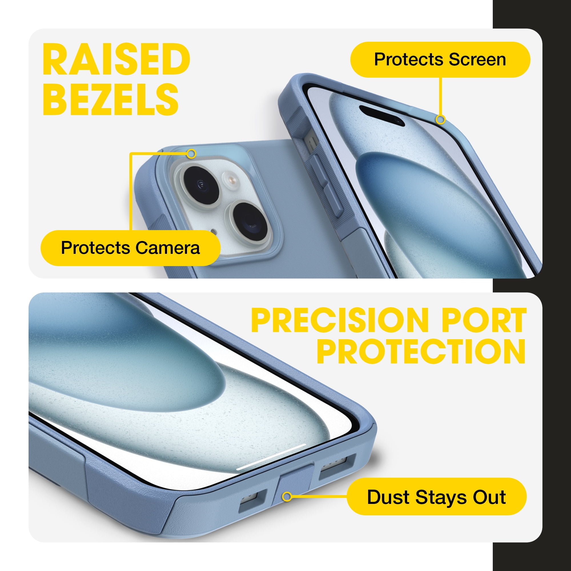 OtterBox iPhone 15, iPhone 14 and iPhone 13 Case Commuter Series for MagSafe