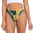 thumbnail image 1 of Fotbe Cat Hiding In Potted Plants Tanga Sin Costuras para Mujer con Estampado – Panties Invisibles, Transpirables y Cómodos para Uso Diario-X-Small, 1 of 6