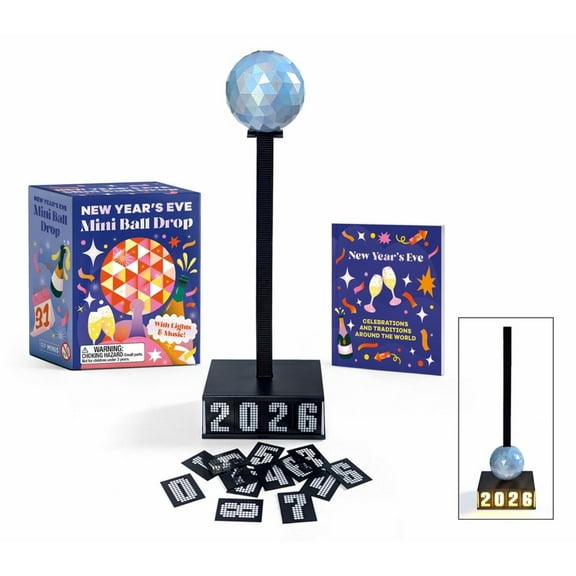 New Year's Eve Mini Ball Drop: With Lights and Music! (Paperback)