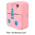 thumbnail image 4 of Impresora fotográfica Cámaras portátiles livianas Juguete digital inalámbrico Miniimpresoras instantáneas Conexión compatible con Bluetooth Accesorios de cámara y óptica Rosa Sin tarjeta de memoria, 4 of 6