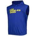 thumbnail image 2 of Men's Fanatics Royal Los Angeles Rams Big & Tall Muscle Pullover Hoodie, 2 of 3