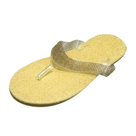 

Women s Sequin Rhinestone Flip Flop Bling Glitter Clip Toe Slides Sandals Summer Lightweight Casual Slip On Dress Flats Slippers