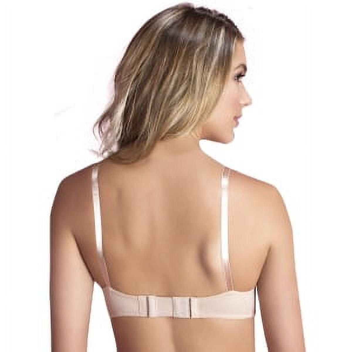 Fashion Forms Women's 2-Hook Bra Extender, Black, Nude & White, 3 Count