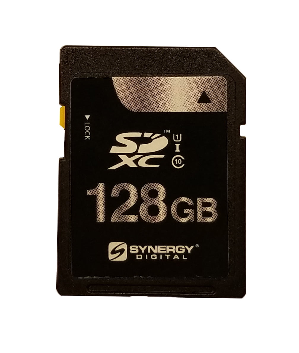 Synergy Digital Camcorder Memory Card SDXC 128GB Secure Digital Class 10 Extreme Capacity Memory Card Works with Canon XA50 Camcorder 
