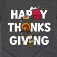 thumbnail image 3 of Peanuts - Happy Thanksgiving - Toddler And Youth Short Sleeve Graphic T-Shirt, 3 of 6