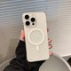 thumbnail image 3 of Magnetic Wireless Charging Matte Frameless Case For iPhone 15 14 13 12 Pro Max Plus For Magsafe Lens Protection Hard PC Cover, 3 of 5
