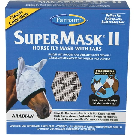 SuperMask II Arabian Horse Fly Mask With Ears