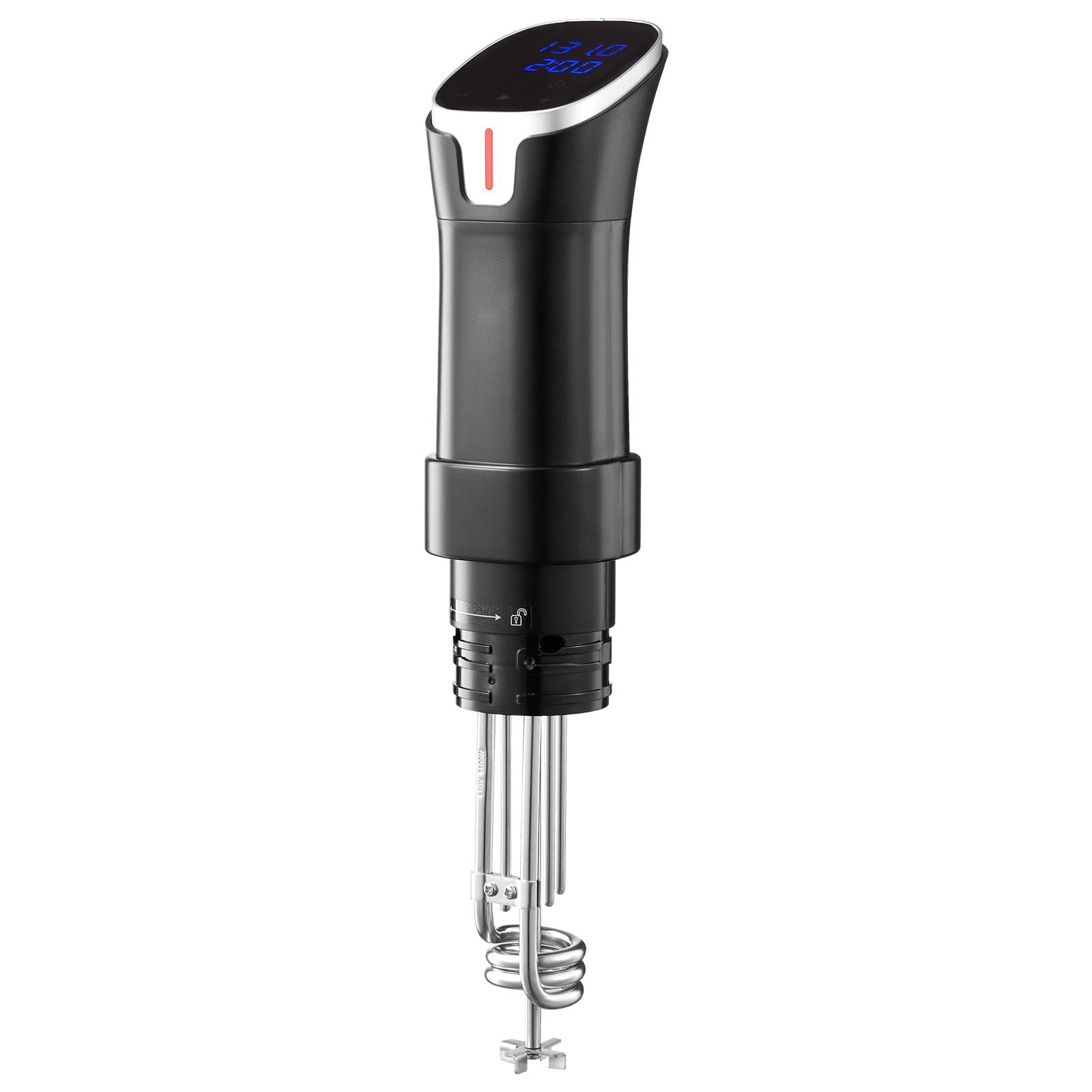 Sous Vide Precision Cooker 1100W WiFi App Control 77-198.5°F 0.1°C Accuracy 6-12L Capacity Stainless Steel for Steak Seafood
