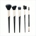 Makeup and Cosmetic Face and Eye Makeup 12Piece Brush Set, Black