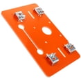 thumbnail image 1 of Luxshiny 1 Set Adjustable Auxiliary Guide Woodworking Base Plate A Grade Electric Wood Board for Cutting Machine Orange, 1 of 8