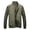 Army Green, variant on Men's Bomber Jackets Casual Lightweight Sports Active Thin Coat Full Zip Fashion Flight Running Outwear Long Sleeve Black Medium