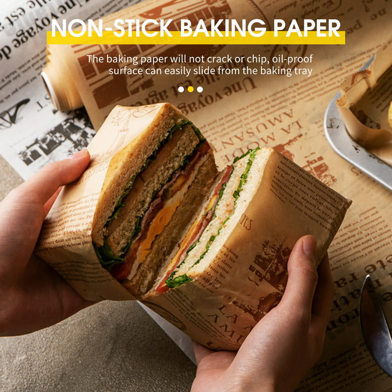 Parchment Paper Baking Paper 50pcs Kitchen Baking Wrappers Bread