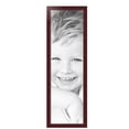 thumbnail image 2 of ArtToFrames 13" x 44" Cherry Picture Frame, 13x44 inch Red MDF Poster Frame (WOM-4333), 3 Pack, 2 of 8