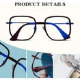 thumbnail image 4 of Gafas anti-azules personalizadas para tiro callejero de moda, hechas de PC y metal, 4 of 6