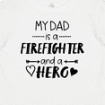 thumbnail image 4 of Inktastic My Dad is a Firefighter and a Hero Boys or Girls Baby T-Shirt, 4 of 5