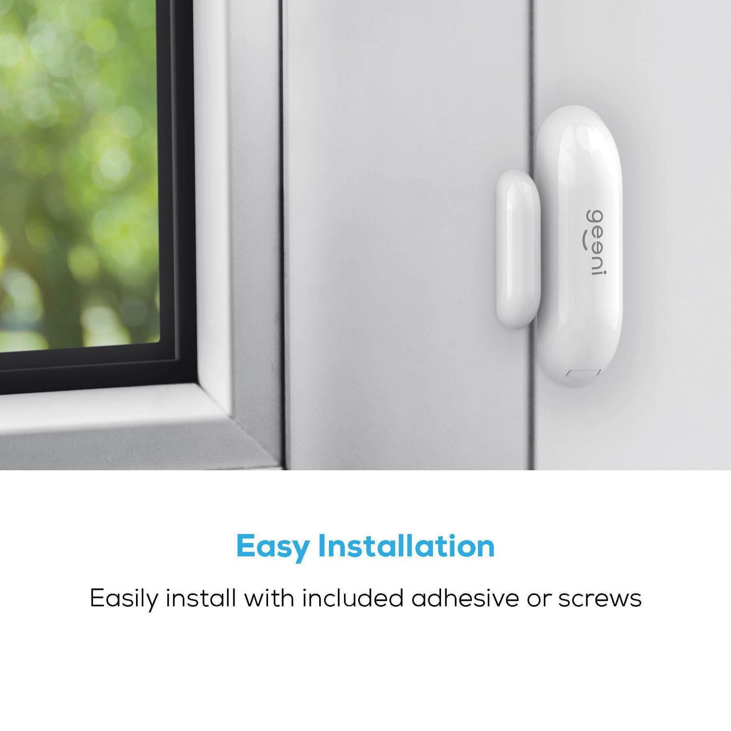 Merkury Innovations Smart Wi-Fi Door/Window Sensors - 2 Pack