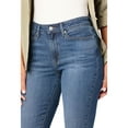 thumbnail image 5 of Levi Strauss Signature Women's and Women's Plus Mid Rise Capri Jeans, Sizes 2-28, 5 of 7