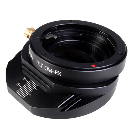 UPC: 0840014138166 | Kipon Tilt Lens Mount Adapter from Olympus to Fuji X Series Mirrorless Cameras