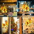 thumbnail image 6 of Steadline Battery Powered Christmas Window Decorations with Suction Cups Warm White LED Lights for Indoor Outdoor Holiday Display Festive Atmosphere Creator Easy Installation, 6 of 7