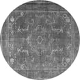 thumbnail image 1 of Ahgly Company Indoor Round Persian Gray Traditional Area Rugs, 8' Round, 1 of 1