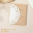 thumbnail image 2 of Uxcell 16 Hojas de Papel Texturizado para Scrapbook, Conjunto de Papel Especial de Malla para Scrapbooking, Amarillo, 2 of 6