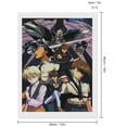 thumbnail image 2 of Diamond Art Kits for Adults - Mobile Suit Gundam Full Drill Diamond Arts for Beginners, Round 5D Paint with Diamonds Gem Art Painting Kits for Home Wall Decor Gifts 12"x16", 2 of 8