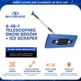 thumbnail image 3 of Snow Joe LED Illum n Broom LED Lighted 4 in 1 Snow Broom and Ice Scraper, SJBLZD, 3 of 11