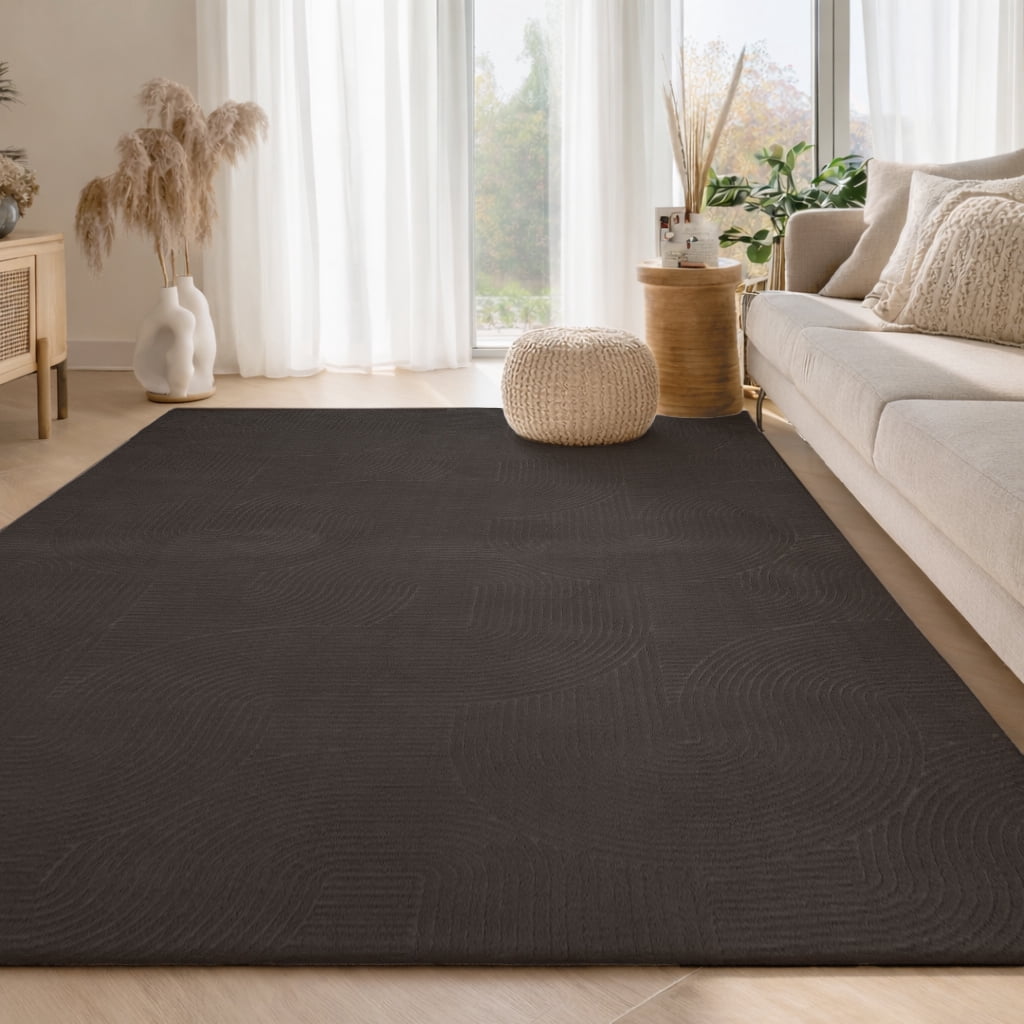 ECARPET Elion Machine Washable Contemporary/Modern Area Rug for Living Room, Bedroom, Dining Entrance, Hallway and More